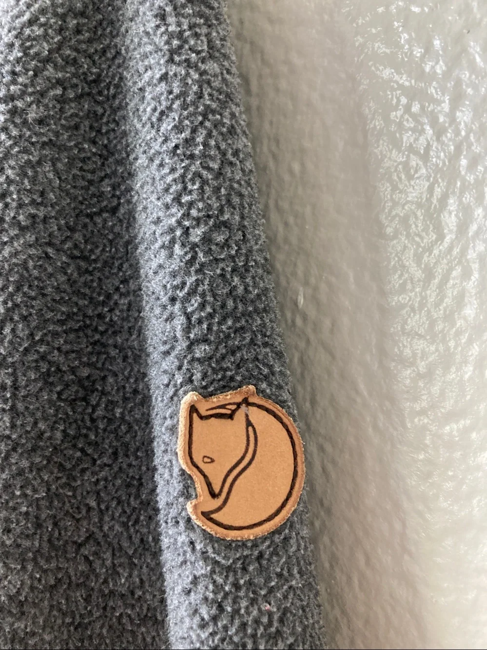 Fjallraven Sten fleece full zip jacket hiking camping 81756 sz S
